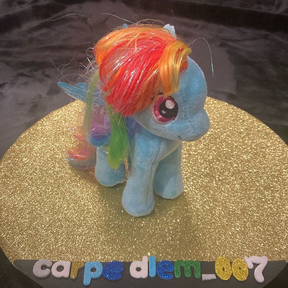 🌈 Ty 2015 My Little Pony Rainbow Dash Horse Plush